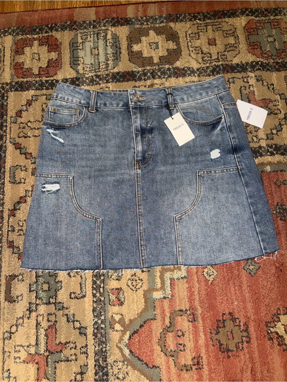 Forever 22 denim skirt